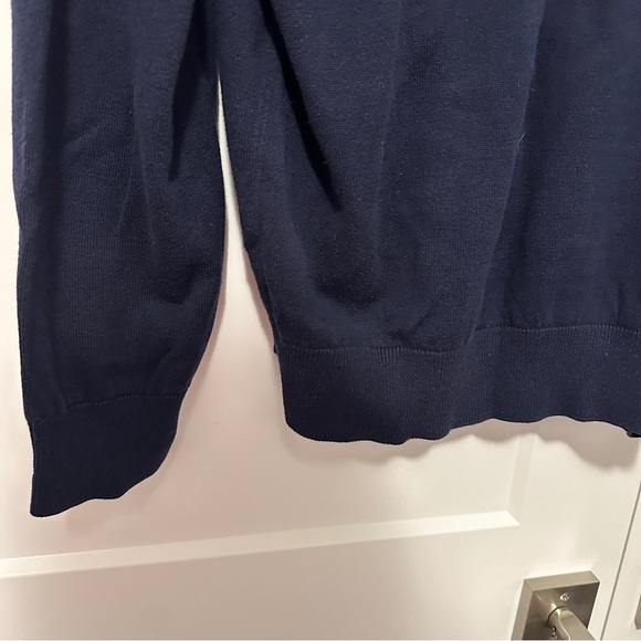 U.S. Polo Association Navy Blue Red Crewneck Pullover Size Large Men’s - Picture 6 of 7